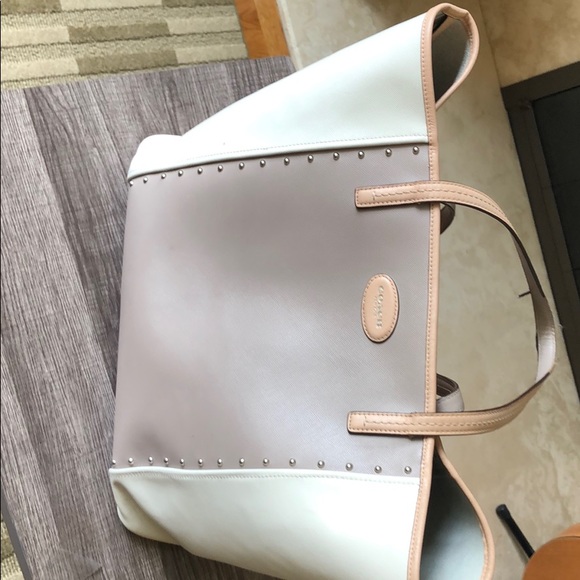 Coach two-tone tote - Picture 8 of 12